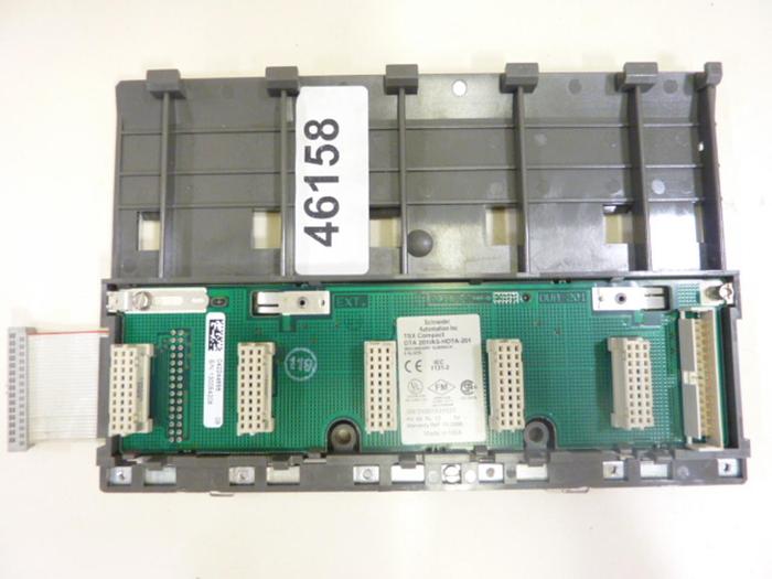 Used SCHNEIDER AUTOMATION INC Slot Rack DTA201/AS-HDTA-201 #46158