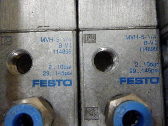 Used FESTO Control Block / Valve Terminal IFB8-02 #52829