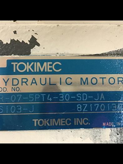 Used TOKIMEC Hydraulic Motor CR-07-5PT4-30-SD-JA-S103-J Used