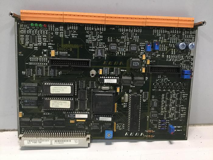 Used KEBA / Engel 18658-1 Circuit Board E-8-ANALOG/C 1865C-0 USED