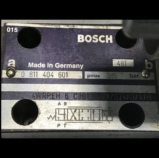 Used BOSCH 4-Way Solenoid Directional Servo Valve 0 811 404 601 USED