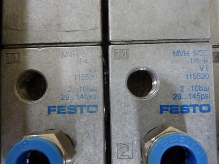 Used FESTO Control Block / Valve Terminal IFB8-02 #52815