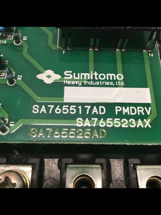 Used SUMITOMO PMDRV Circuit Board SA765517AD USED