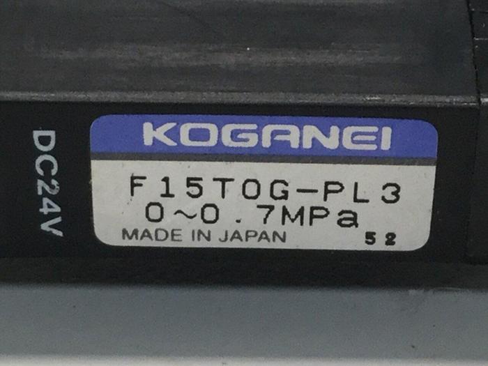 Used KOGANEI Solenoid Valve F15T0G-PL3 #104813