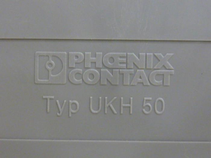 Used PHOENIX CONTACT Terminal Block UKH 50 #64501