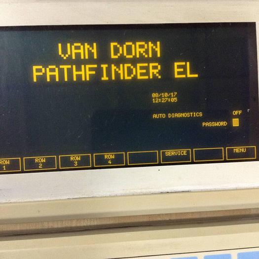 Used VAN DORN OP 398K Pathfinder Operator Control 6ES5398-0KB12 Used