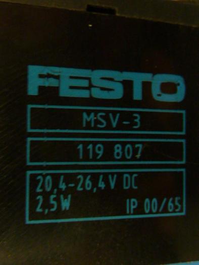 Used FESTO Control Block / Valve Terminal IFB8-02 #52825