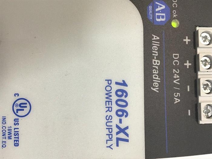 Used ALLEN BRADLEY Power Supply 1606-XL120D SER A #129835