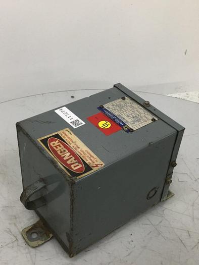 Used SQUARE D 3 KVA Dry Type Transformer 351F USED
