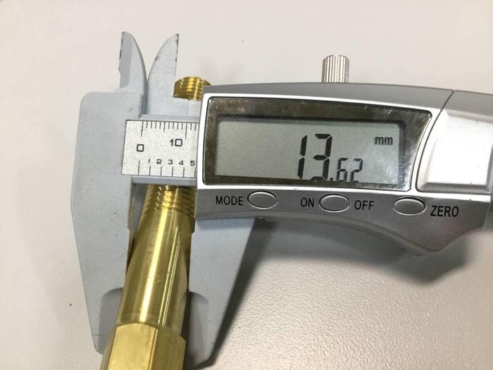 GENERIC Mold Coupling Brass Extension 252 X 4 #92089