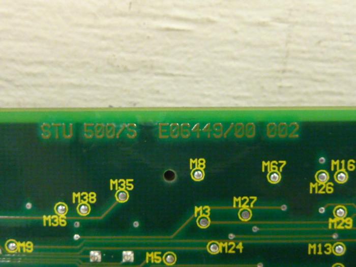 Used BACHMANN ELECTRONIC Circuit Board STU500/S E06449/00 002 Used