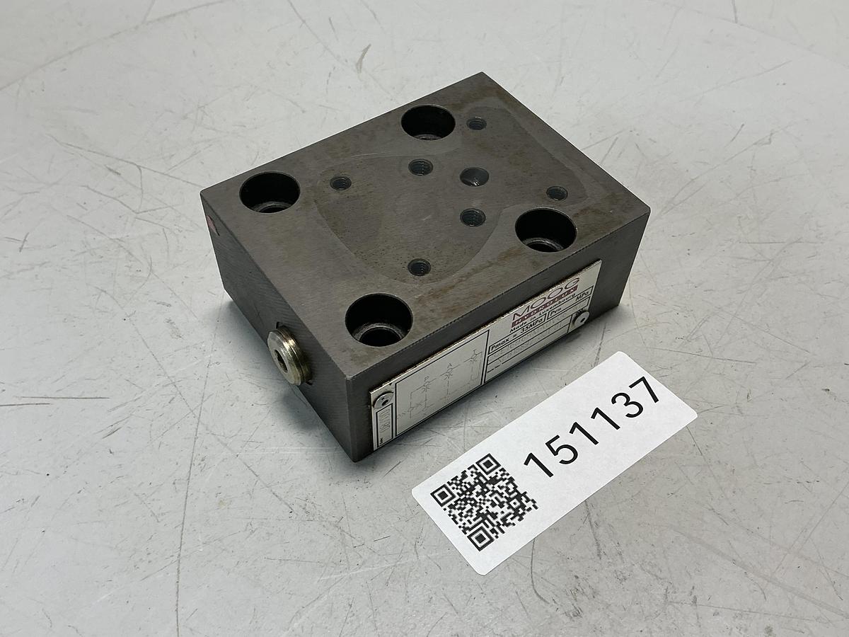 Used MOOG HYDROLUX CCE16B6RMA0V06/A12