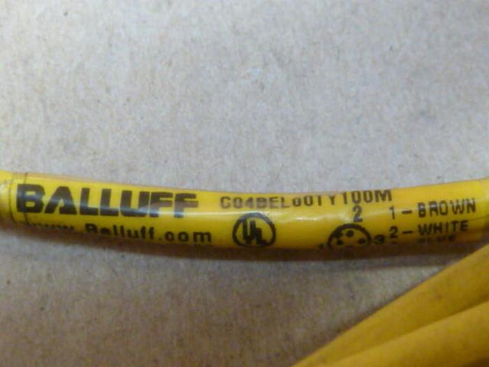 Used BALLUFF Cordset C04BEL00TY100M #29764