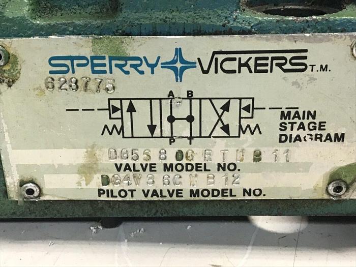 Used SPERRY VICKERS Directional Valve Assembly DG4V36CWB12 Used