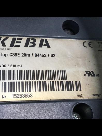 Used KEBA Teach Pendant KETOP C35E 20M/84462/02 #136472