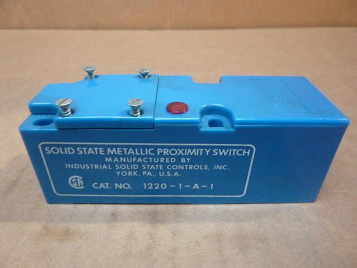 Used ISSC Proximity Switch 1220-1-A-1 #32452