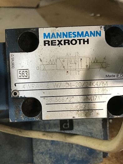 Used REXROTH Valve 4WRAP 6 W7-04-20/24K4/M Used #140839
