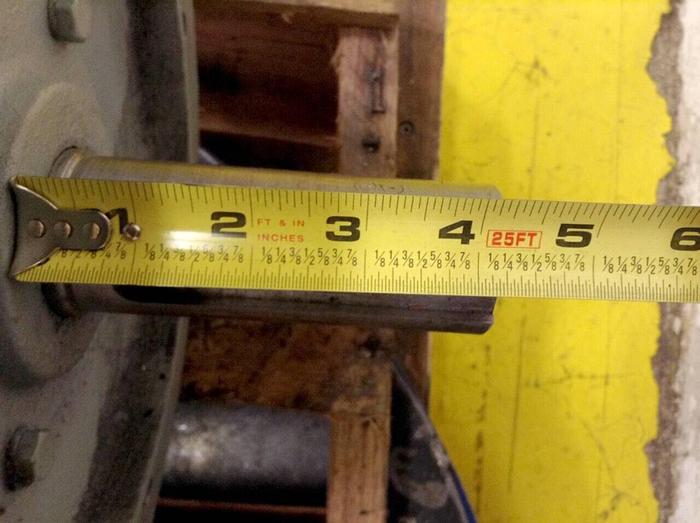 Used YASKAWA 3 Phase Induction Motor BDLF-8 #71207