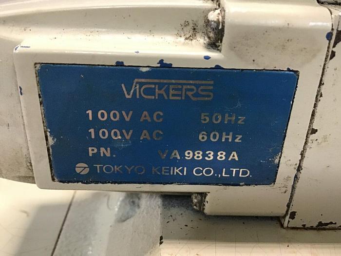 Used VICKERS Valve DG5S83C7TPLT10JAS423M #138083
