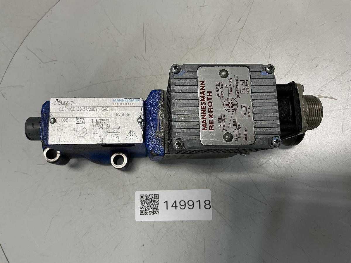Used REXROTH DBEMCE 30-37/200YN-340