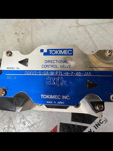 Used TOKIMEC DG4VS-5-0A-M-P7L-H-7-40-JA5