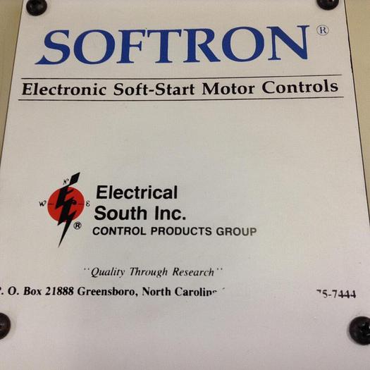 Used ELECTRICAL SOUTH Motor Control 75-7444 #13317