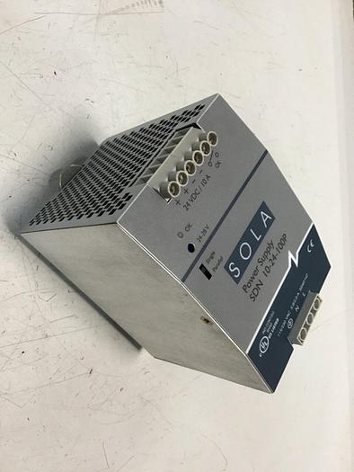 Used SOLA Power Supply SDN10-24-100P #129227