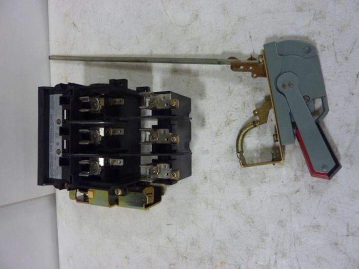 Used ALLEN BRADLEY 30 Amp Disconnect Switch 1494V-DS30 SER A #57423
