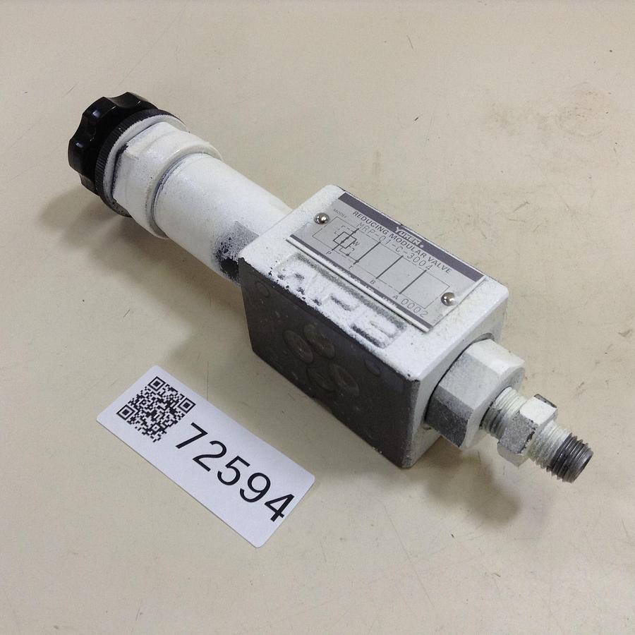 Used YUKEN Reducing Modular Valve MRP-01-C-3004 USED