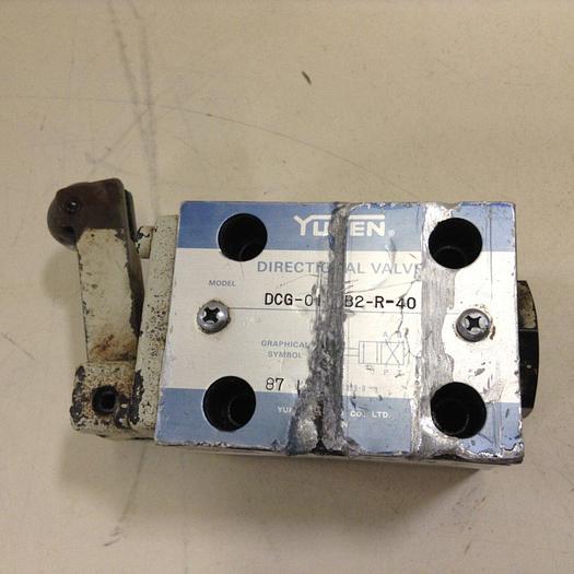 Used YUKEN Directional Valve DCG-01-0B2-R-40 #80548