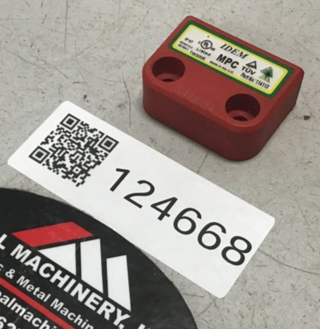 Used IDEM SAFETY SWITCHES Coded Miniature Switch 114113 USED
