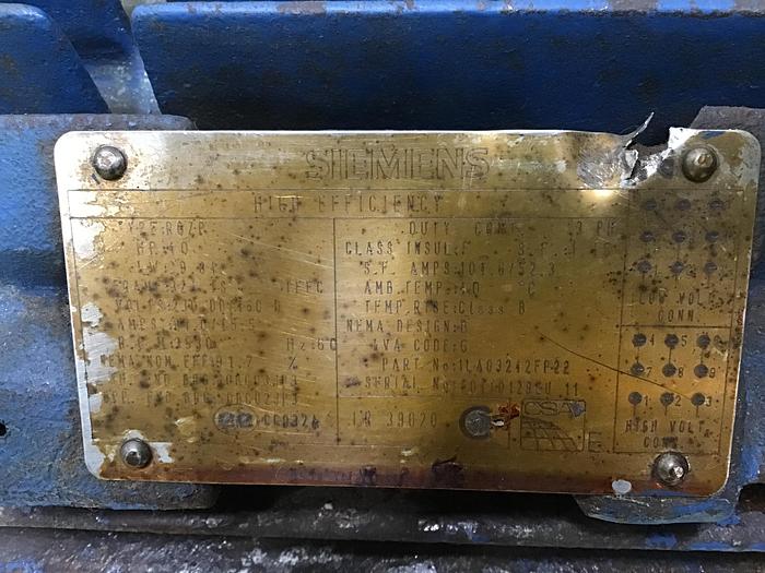 Used SIEMENS Motor 1LA03242FP22 Used #127663