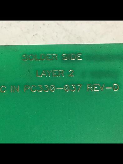 Used VAN DORN DC Input Board 330037 PC330-037 Used