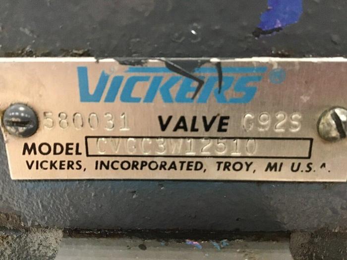Used VICKERS Valves DG4V-3-2AL-M-U-HL7-60 #137473