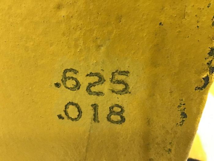 Used VAN DORN Rear Platen 308076 Used