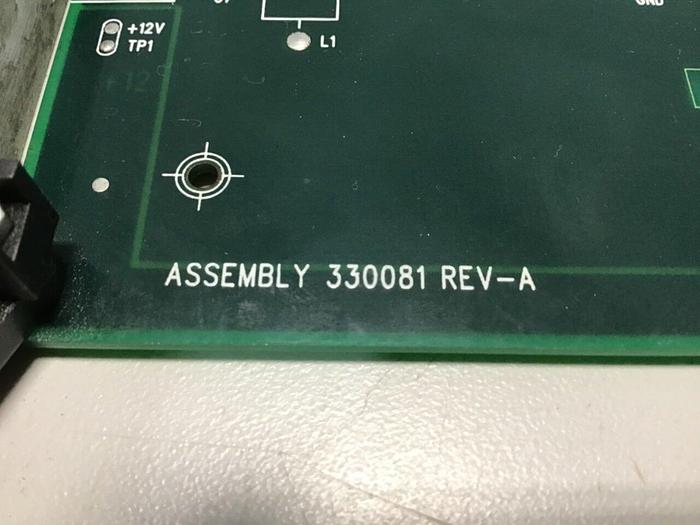 Used VAN DORN Communication Board PC330-081 330-081 Used