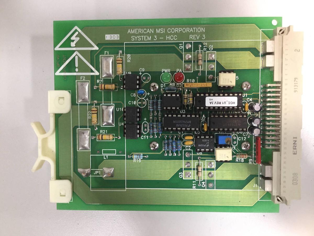 Used AMERICAN MSI Control Board C3201.010.045 Used