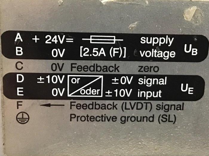 Used REXROTH Valve 4WRPE10KB00L20/G24K0/A1M845 Used