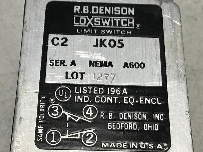 Used TELEMECANIQUE Lox-Switch C2JK05 #122092