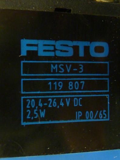 Used FESTO Control Block / Valve Terminal IFB8-02 #52838