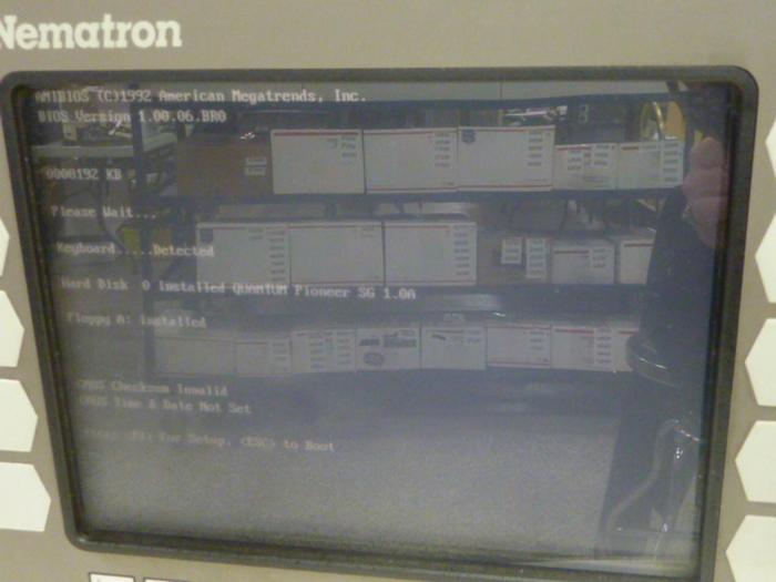 Used NEMATRON CORP Operator Interface IC5031-72310200 Used