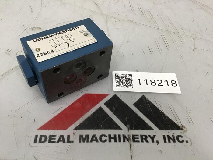 Used UCHIDA Rexroth Valve Z2S6A-40/L-65 #118218