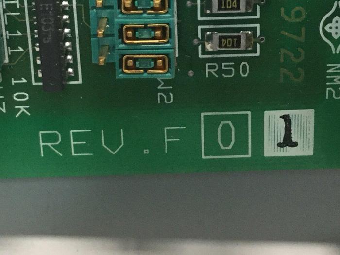 Used YASKAWA Circuit Board JANCD-MSV01B REV F01 #105502