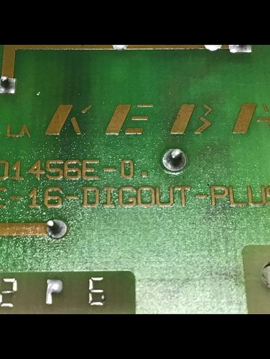 Used KEBA Engel Output Board E-16-DIGOUT-PLUS D1456E-0 Used