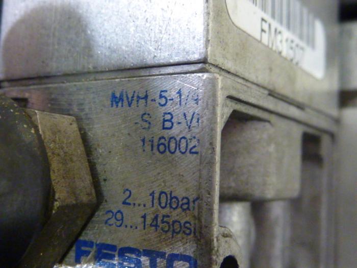 Used FESTO Control Block / Valve Terminal IFB8-02 #52869