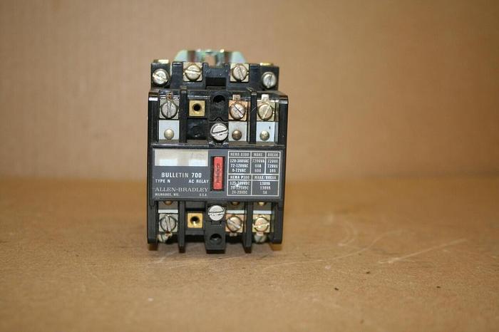Used ALLEN BRADLEY AC Relay 700-N200A1 SER C #93032