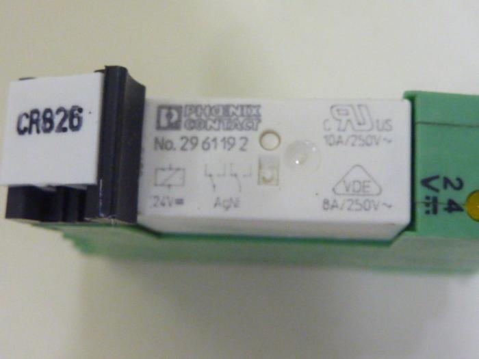 Used PHOENIX CONTACT Terminal Block PLC-BSC-24DC/21-21 #64294