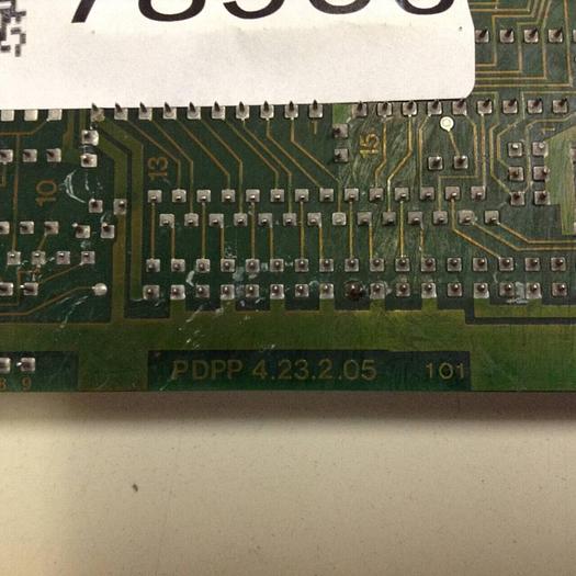 Used SCHLEICHER Circuit Board 4.23.2.05 Used