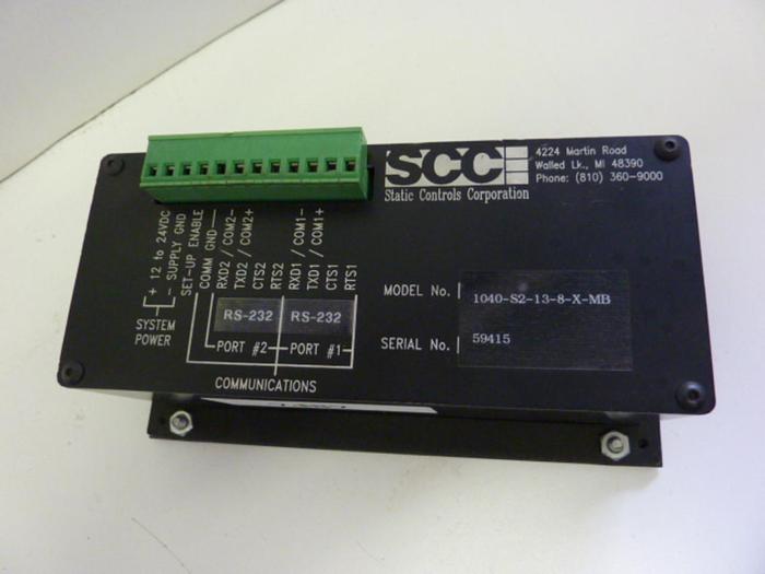 STATIC CONTROL SYSTEMS Display 1040-S2-13-8-X-MB #7487