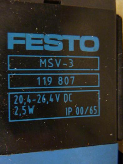 Used FESTO Control Block / Valve Terminal IFB8-02 #52778